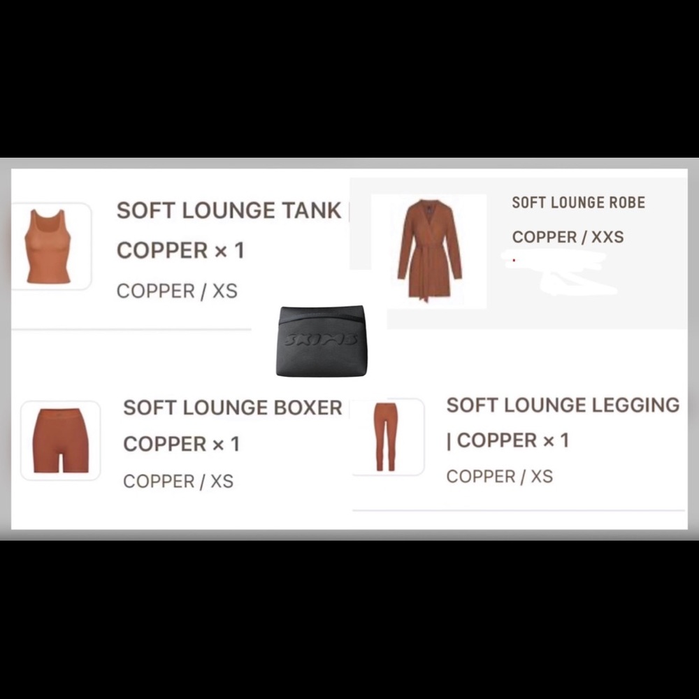 5 piece Skims bundle w/ FREE pouch